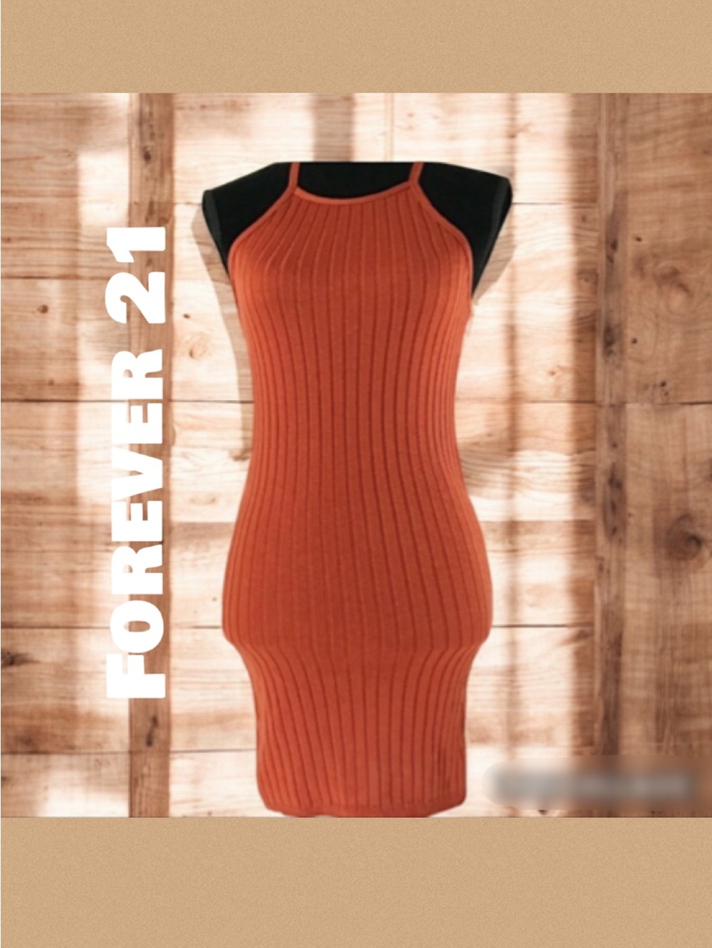 Forever 21 Halter Top Bodycon Dress